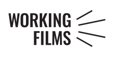 Working Films logo in black