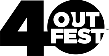 Outfest logo in black