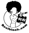 Reelblack logo in black