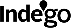 Indego logo in black