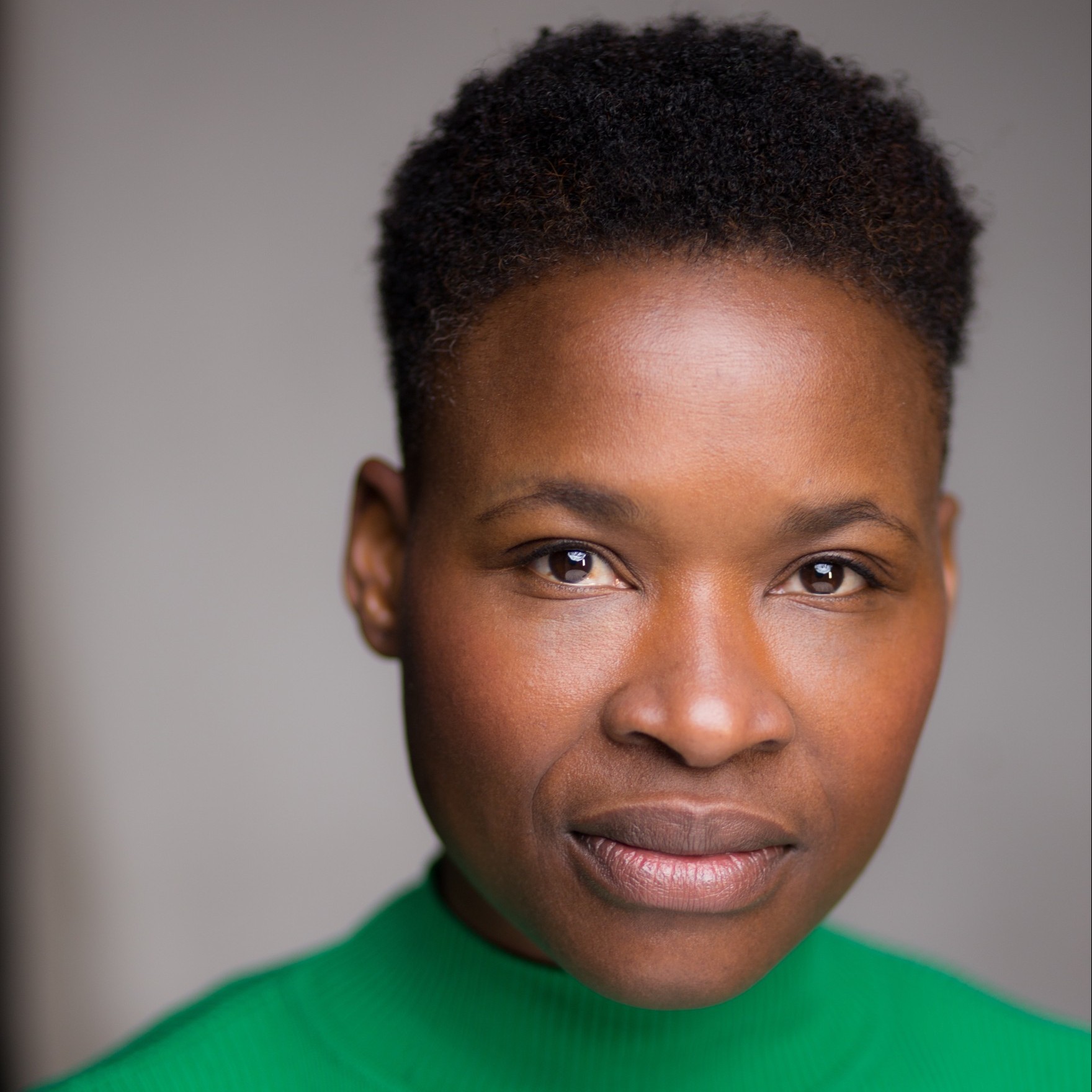 A photograph shows a portrait of Adura Onashile.