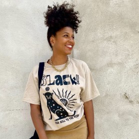 An image shows a portrait of Shanti Mayers.