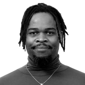 An image shows a portrait of Asad Muhammad.