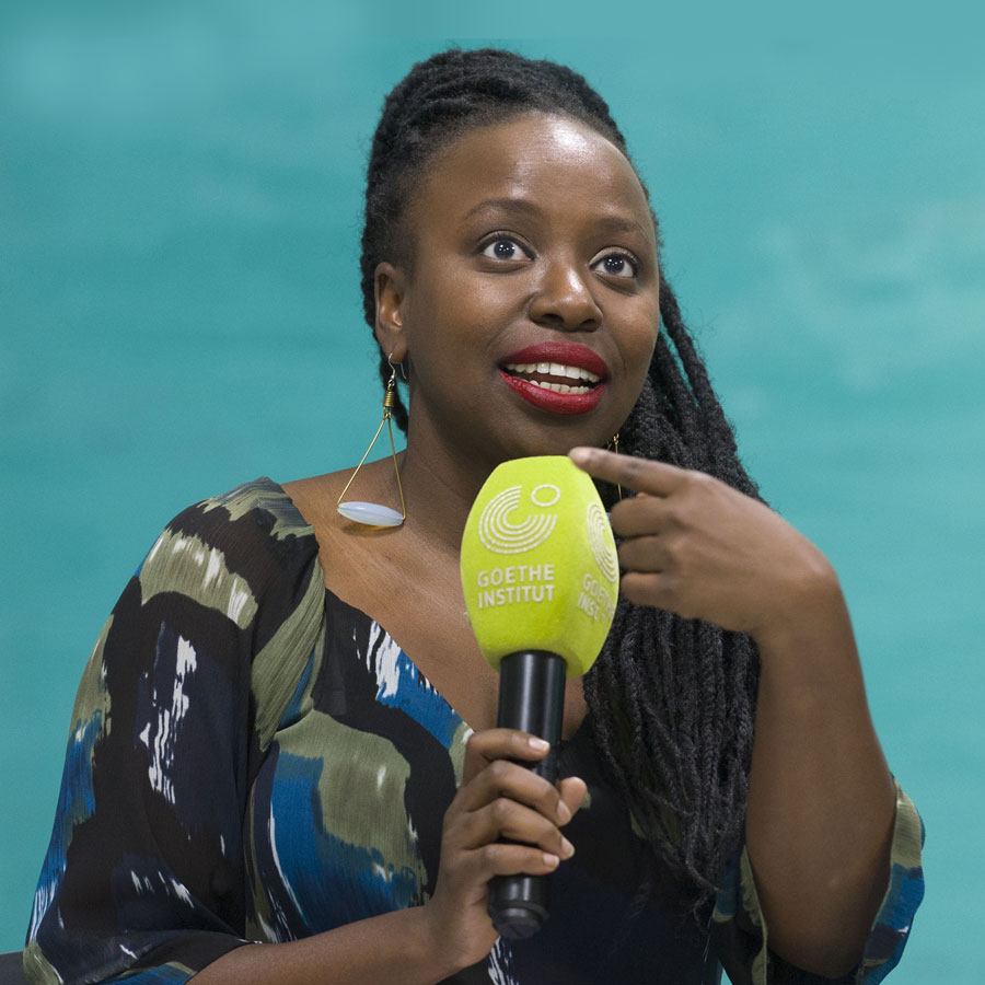 An image shows a portrait of Nyambura M. Waruingi.
