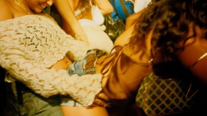 Girls dancing Bubbling in a club in Amsterdam. Shot by Sami El Hassani.