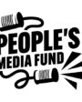 A black-and-white logo for the People's Media Fund