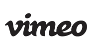 Vimeo logo in black