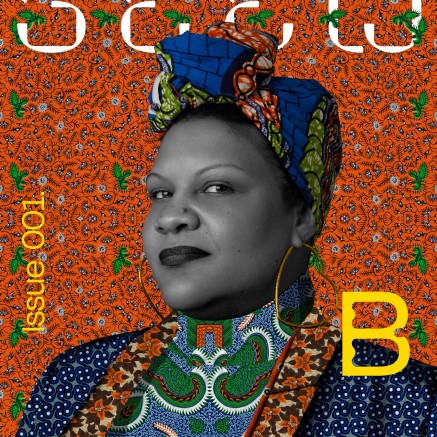 The cover of Seen Issue 001, Fall 2020, by BlackStar. The cover features an illustration by Makeba Rainey of director Radha Blank.